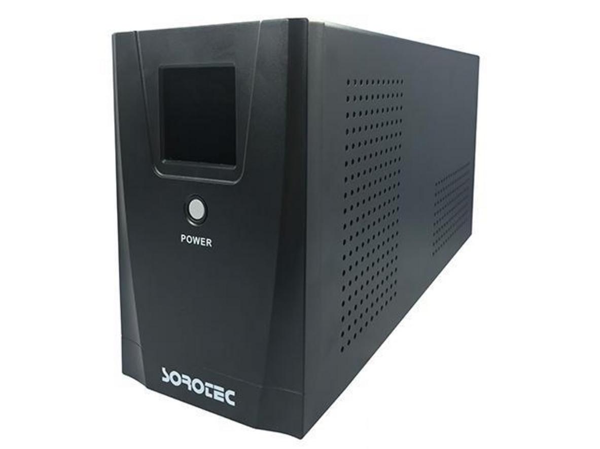 Sorotec BX1000 công suất 1000VA/800W, phù hợp cho máy tính, camera và thiết bị mạng nhỏ.
