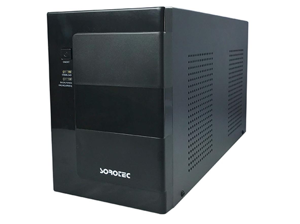 Bộ lưu điện UPS offline Sorotec BL1200 (1200VA/720W) phù hợp cho máy tính, camera và modem/router.