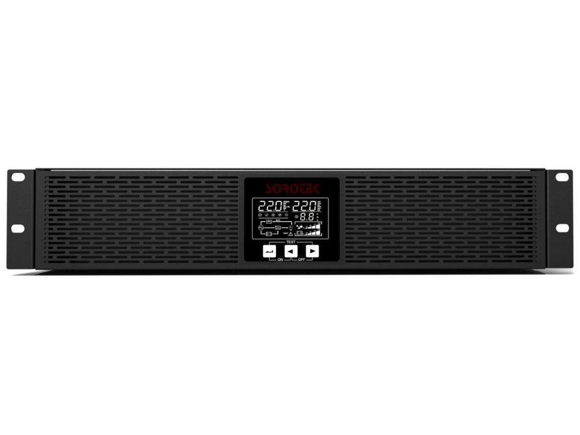 UPS Sorotec HP3116C Plus 6KR dạng rack đã có pin, tối ưu cho server và thiết bị mạng.