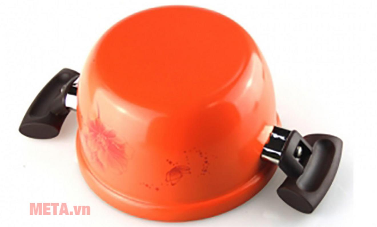 Cận cảnh chất liệu Ceramic chống dính và nắp kính cao cấp của PoongNyun FACPT.