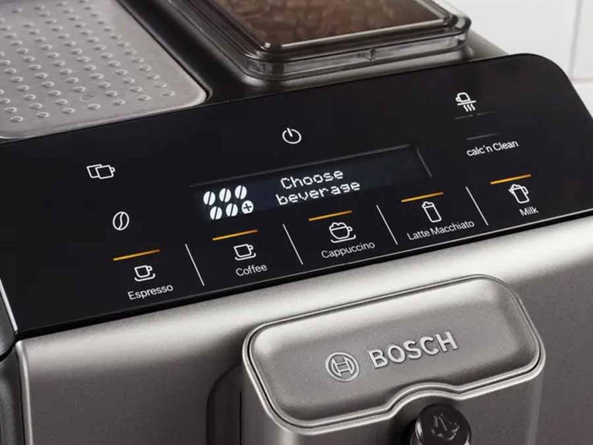 Bosch TIE20504 mang lại trải nghiệm pha cà phê một chạm cho gia đình và văn phòng nhỏ.