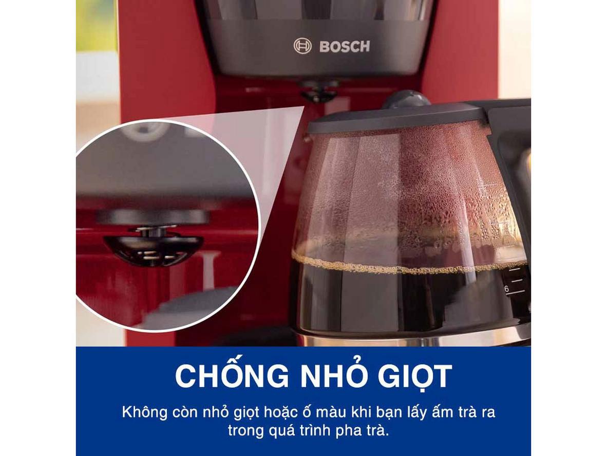 Các tính năng cốt lõi của Bosch TKA2M114 hỗ trợ pha nhanh, dùng tiện và an toàn.