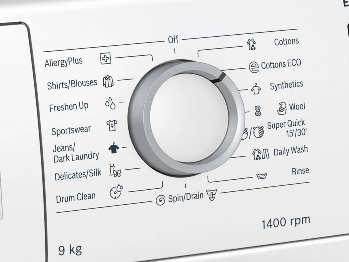 Tổng hợp công nghệ Bosch WAT28482SG: êm hơn, sạch hơn, nhanh hơn.