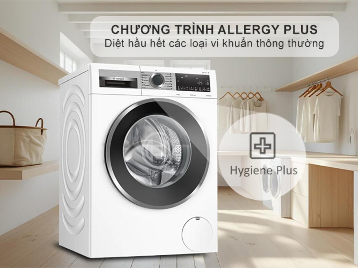 Bosch WGG25400SG Serie 6: máy giặt 10kg cho gia đình muốn sạch sâu và chạy êm.