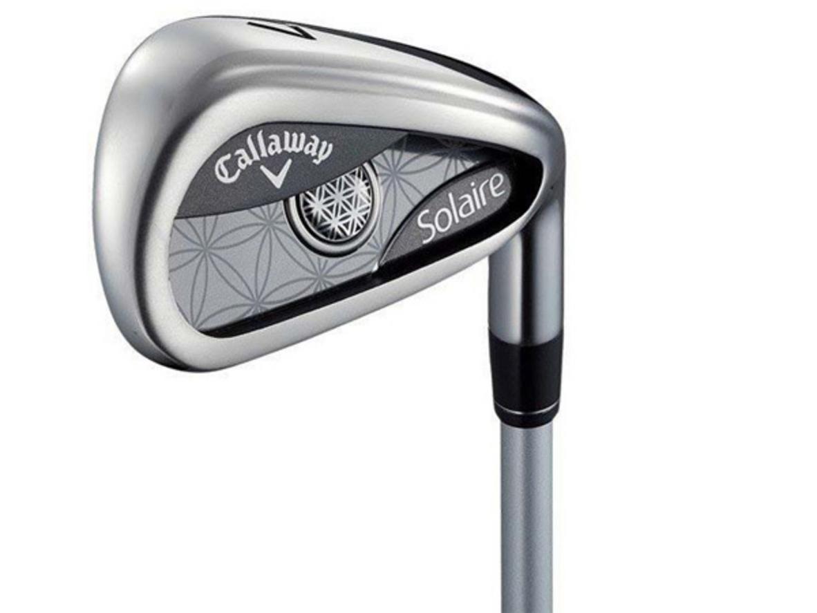 Cấu hình 8 gậy của Callaway Solaire 18 Lady bao phủ đầy đủ các tình huống đánh cơ bản.