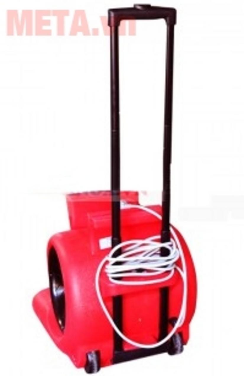 850W và gió nóng giúp đẩy nhanh quá trình làm khô bề mặt ẩm.