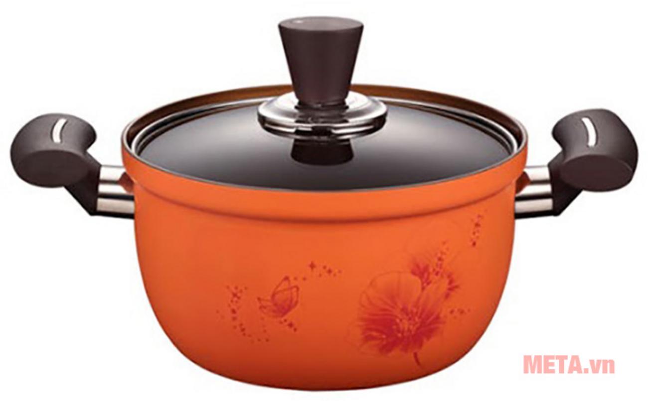 Bề mặt Ceramic chống dính giúp nấu dễ và vệ sinh nhanh hơn.