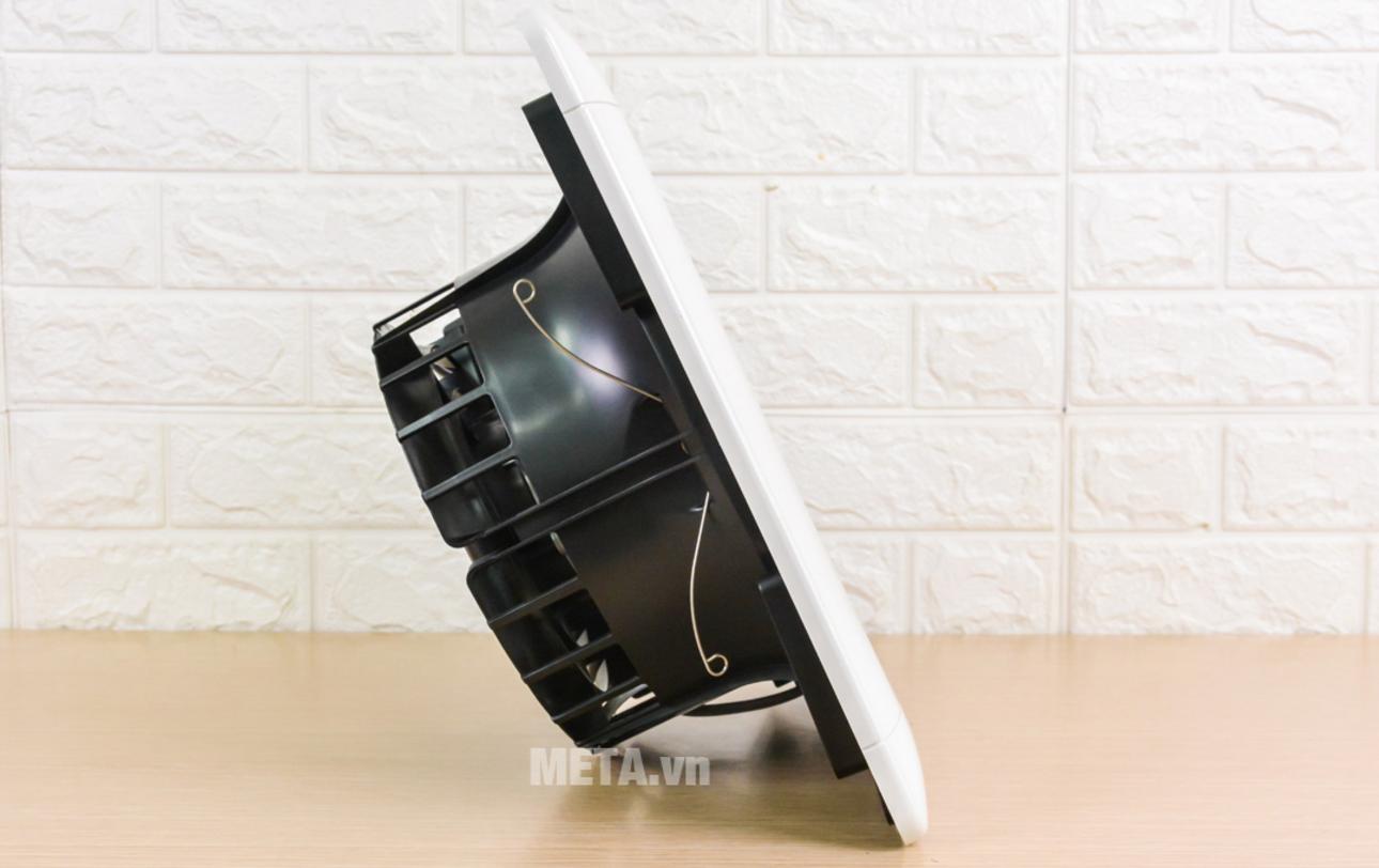 Công suất 18W, độ ồn 40dB, vận hành êm và tiết kiệm điện.