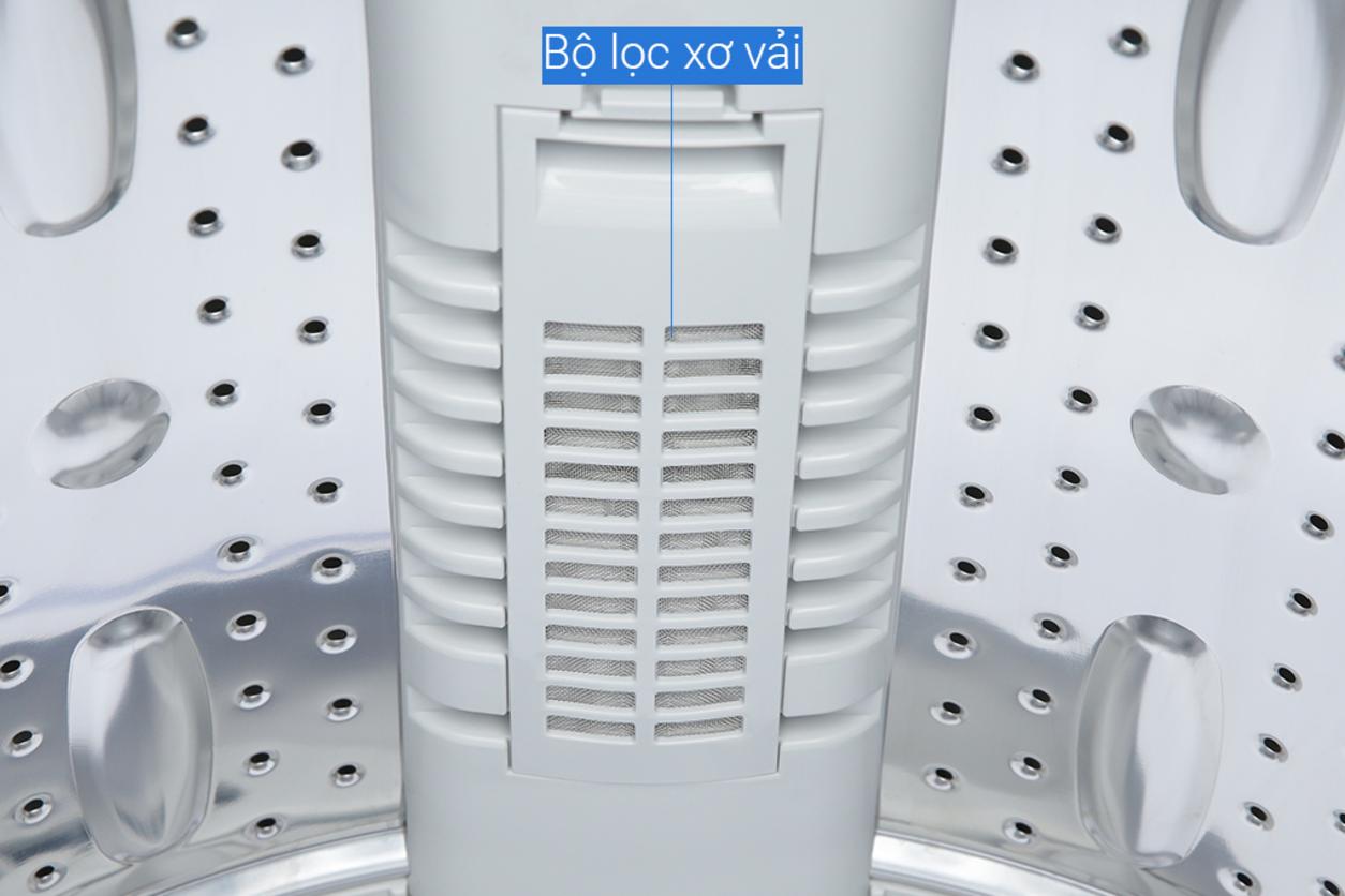 6 chương trình giặt cơ bản giúp thao tác nhanh và dễ chọn.