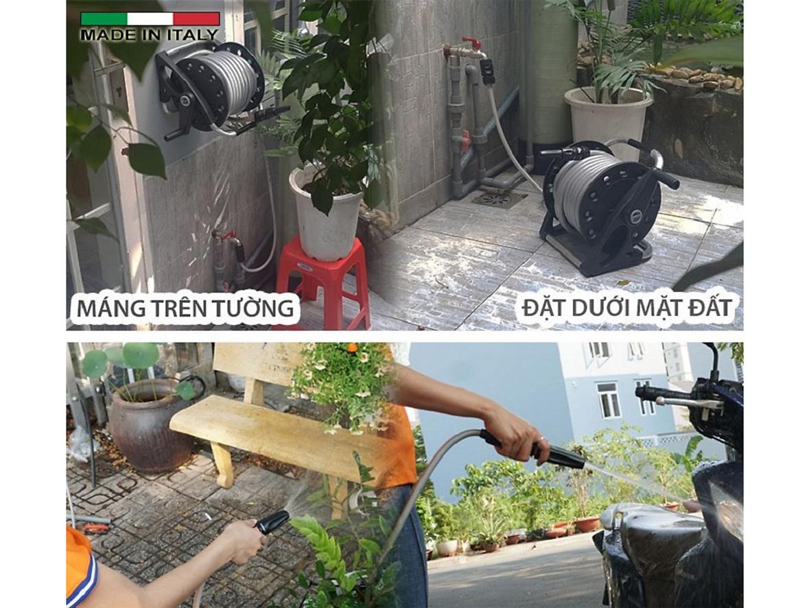 Ống 15m phù hợp cho không gian nhỏ, thao tác nhanh.