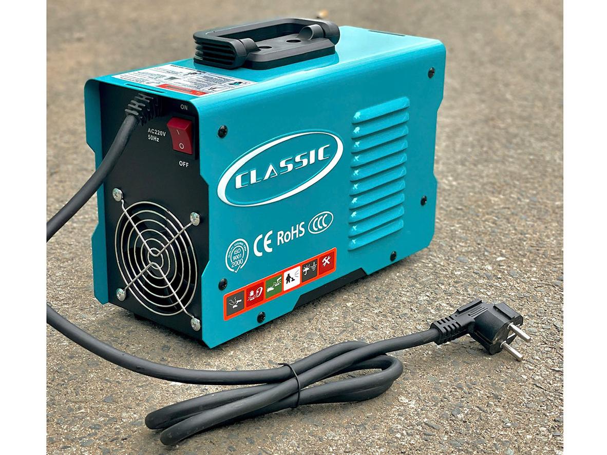 Máy phù hợp các công việc hàn sắt dân dụng và cơ khí nhỏ.