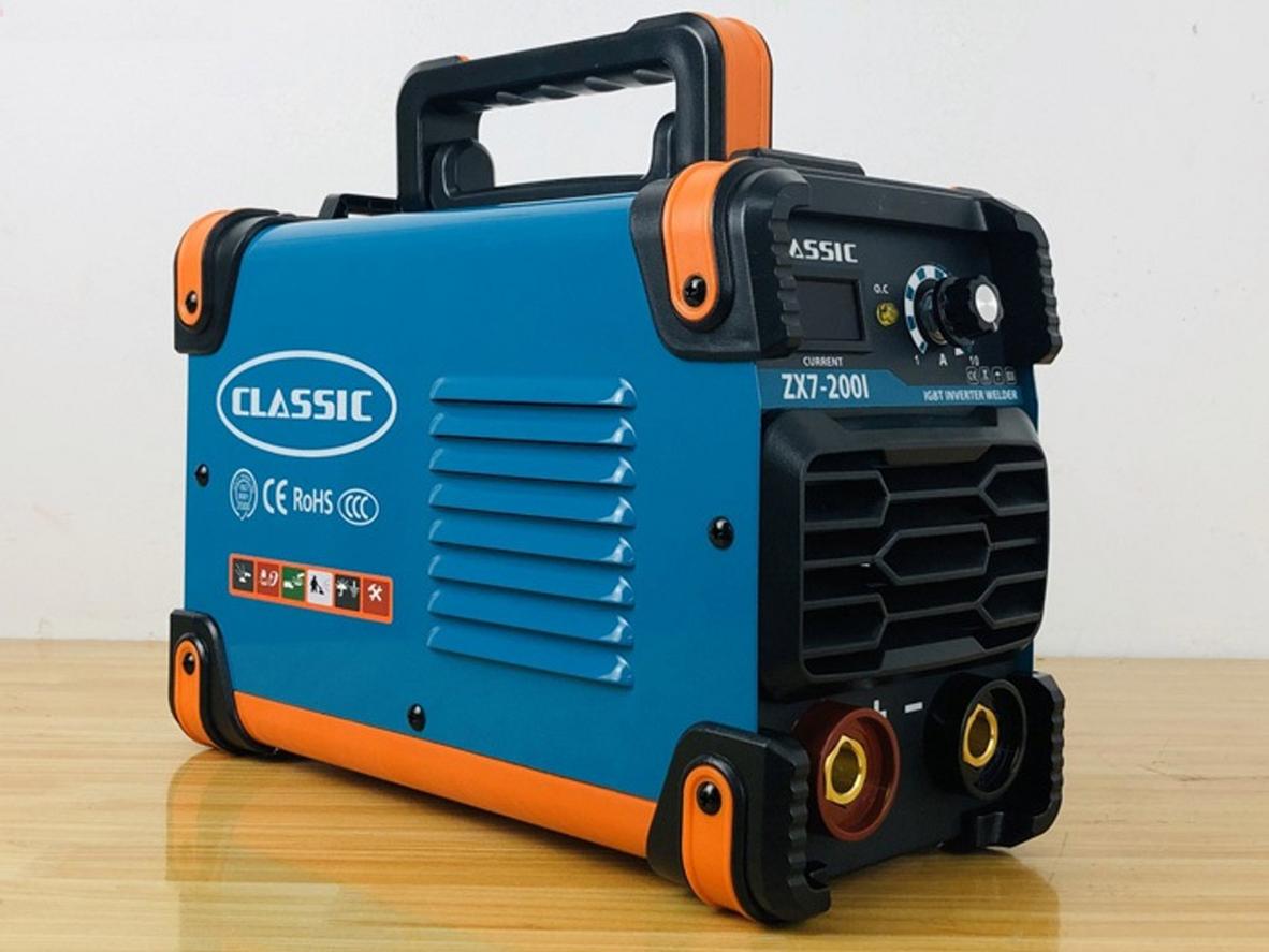 Dải 20A–200A giúp máy linh hoạt với nhiều kiểu vật liệu và độ dày khác nhau.