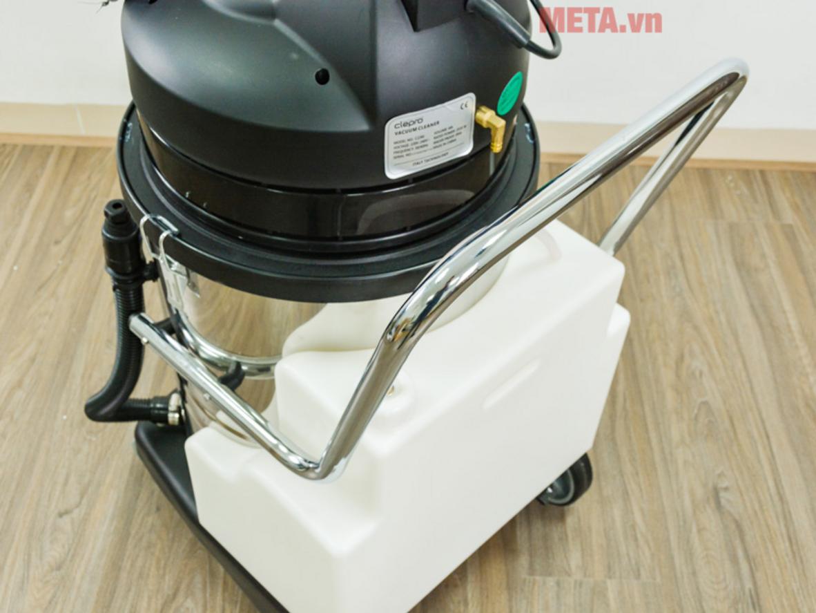 2 motor hút cho lực hút mạnh và ổn định khi vệ sinh diện rộng.