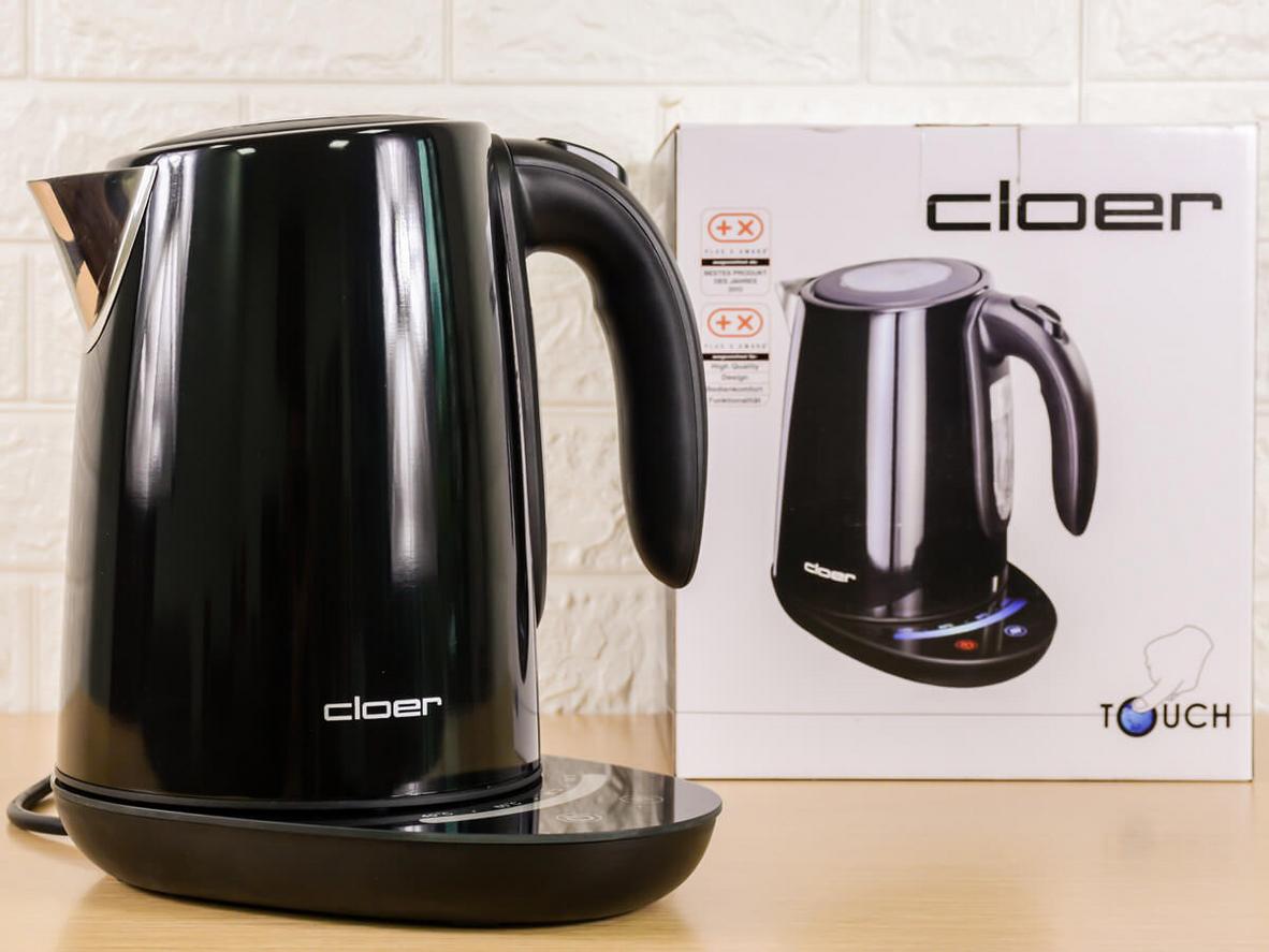 Chỉnh nhiệt linh hoạt giúp Cloer 4950 phù hợp hơn cho trà, cà phê, sữa và nước sôi trực tiếp.