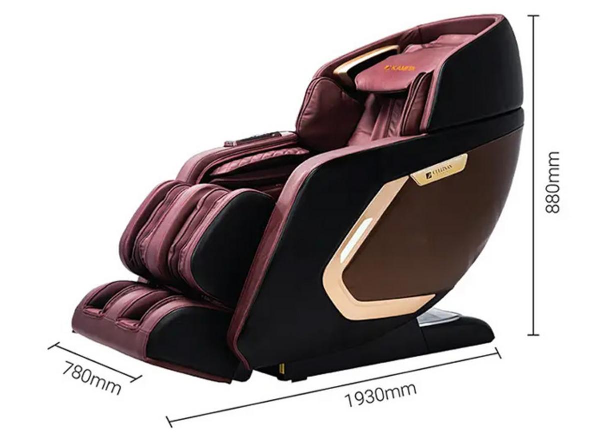Con lăn 4D Max Plus tạo cảm giác massage sâu và linh hoạt.