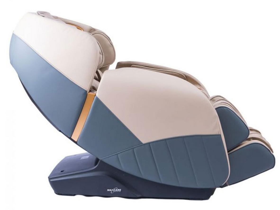 Con lăn chữ V và đường ray SL 135cm tạo cảm giác massage toàn thân mượt mà.