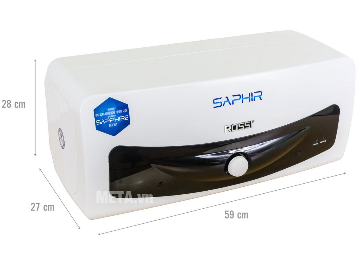 Công suất 2.500W giúp làm nóng nước nhanh hơn.