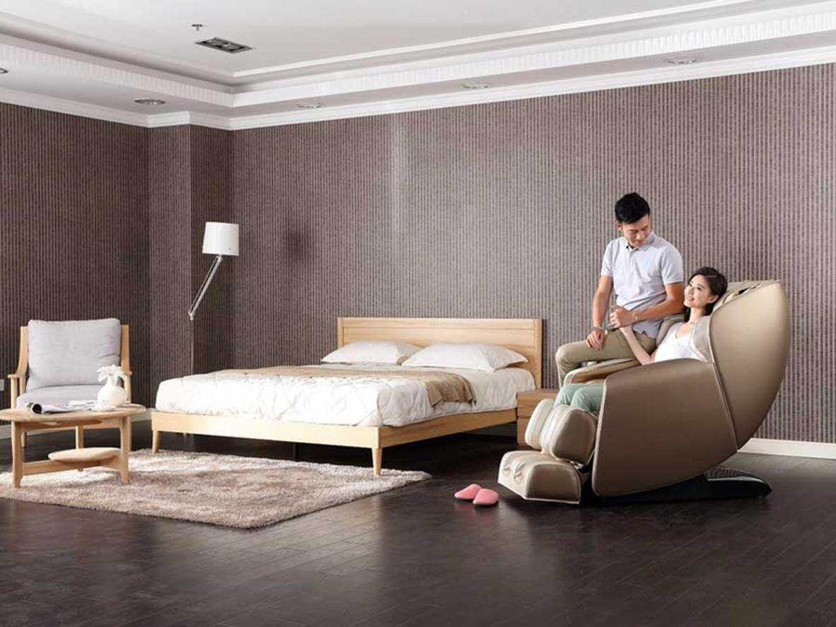 Da cao cấp và thiết kế massage toàn thân mang lại cảm giác sang trọng.
