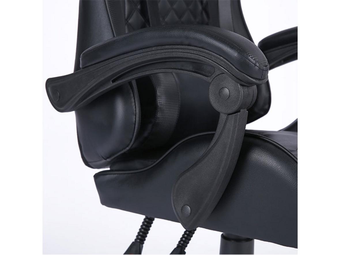 Da PU vân Carbon giúp ghế dễ vệ sinh và nhìn sang hơn.