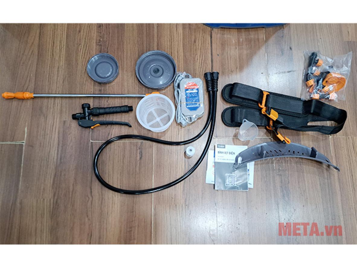 Đảo thuốc tự động giúp dung dịch luôn đồng đều và hạn chế lắng cặn.