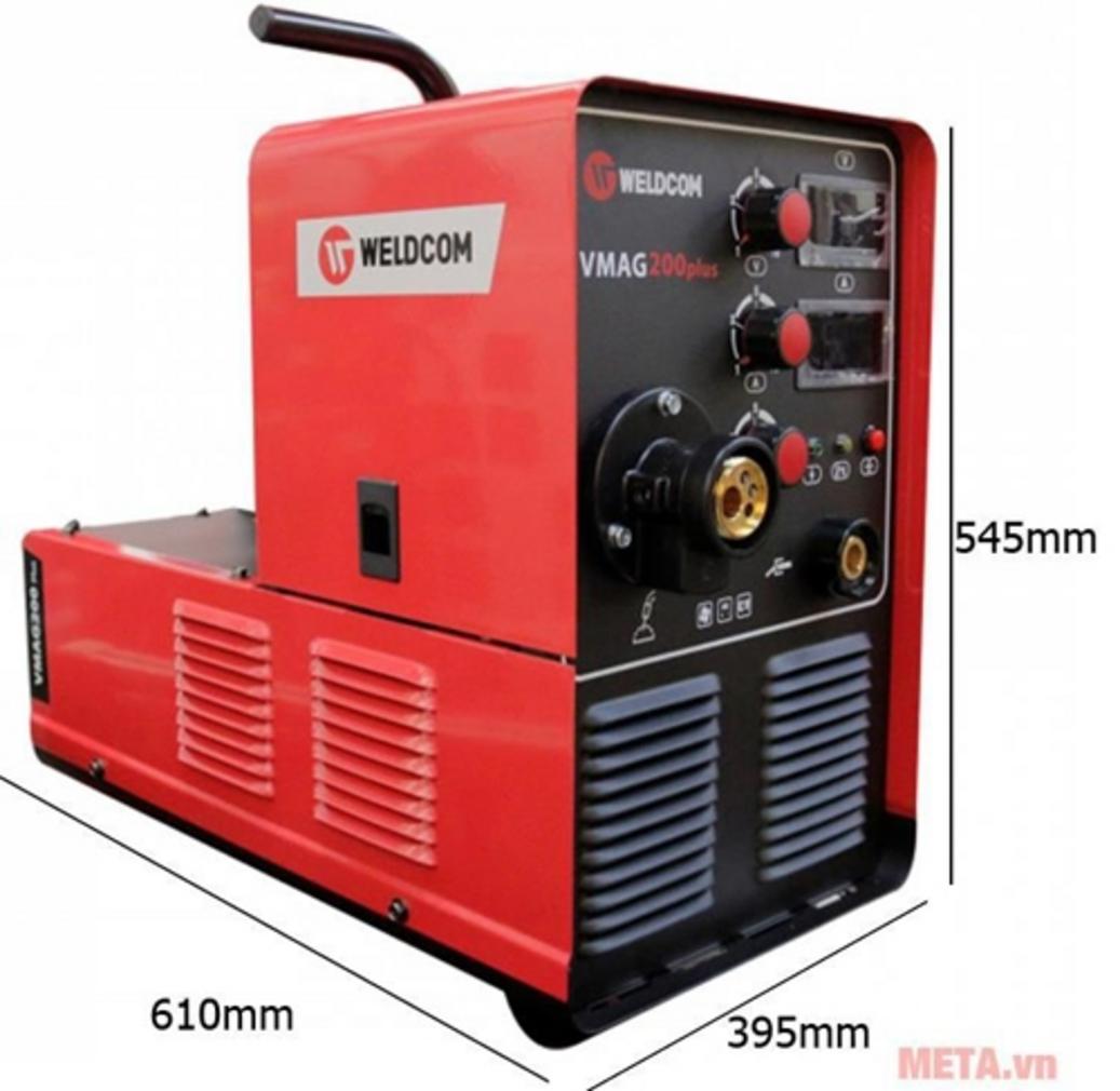 Dây hàn 0.8–1.0mm giúp kiểm soát mối hàn tốt và dễ thay thế vật tư.