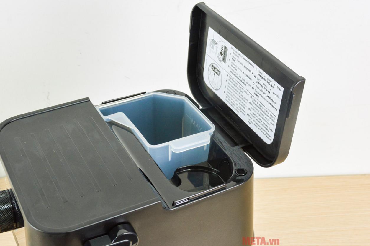 Công suất 1100W giúp máy sẵn sàng pha nhanh hơn.