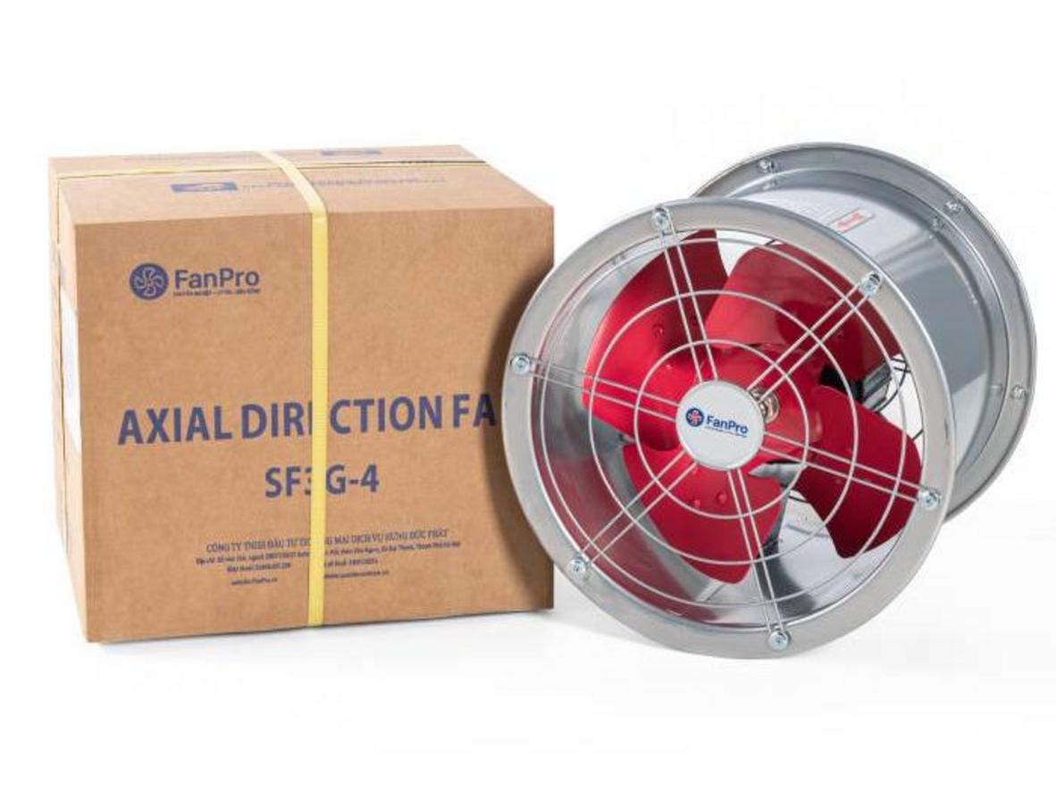 Độ ồn khoảng 48 dB, phù hợp không gian cần thông gió nhưng hạn chế tiếng ồn.