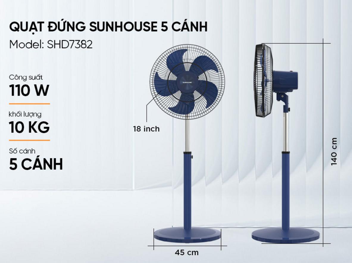 Động cơ AC bằng đồng cho độ bền và sự ổn định khi vận hành.