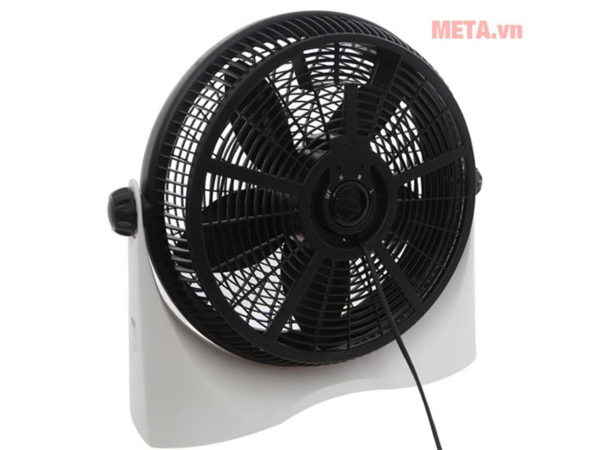 Động cơ bạc thau giúp quạt bền bỉ và êm ái hơn khi sử dụng.