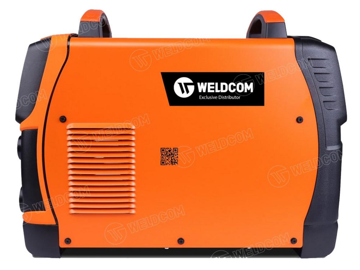 Dòng hàn 400A giúp máy xử lý tốt mối hàn dày và yêu cầu ngấu sâu.