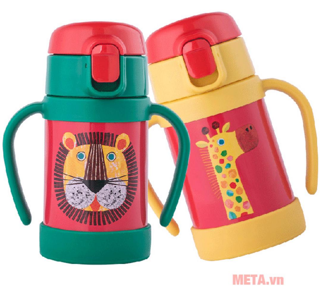 Dung tích 280ml gọn nhẹ, phù hợp cho bé nhỏ.
