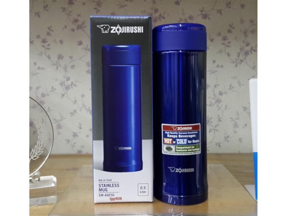 Dung tích 500ml gọn nhẹ, tiện mang theo mỗi ngày.