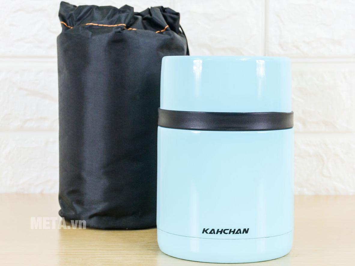 500ml nhỏ gọn, nắp dùng làm bát tiện lợi
