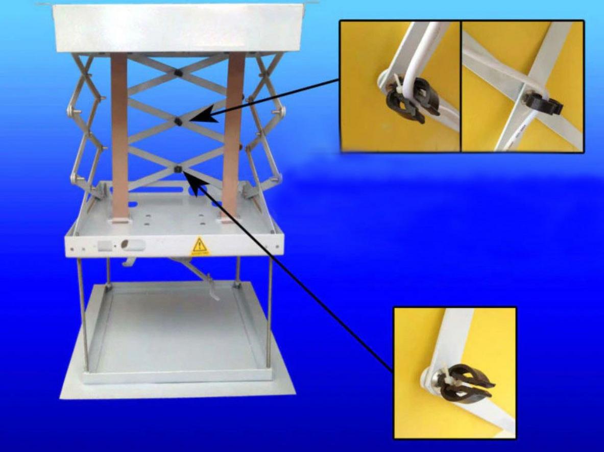 Kết cấu zíc-zắc 3 cạnh giúp ECM110-A vận hành ổn định và an toàn