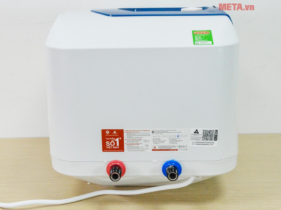 ELCB và bộ ổn định nhiệt độ giúp tăng độ an toàn.
