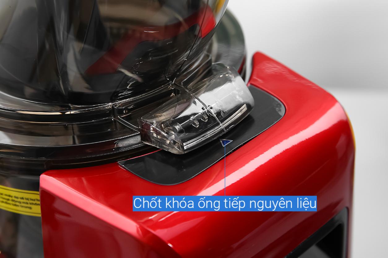 Ép chậm giúp giữ hương vị tự nhiên và hạn chế bã.