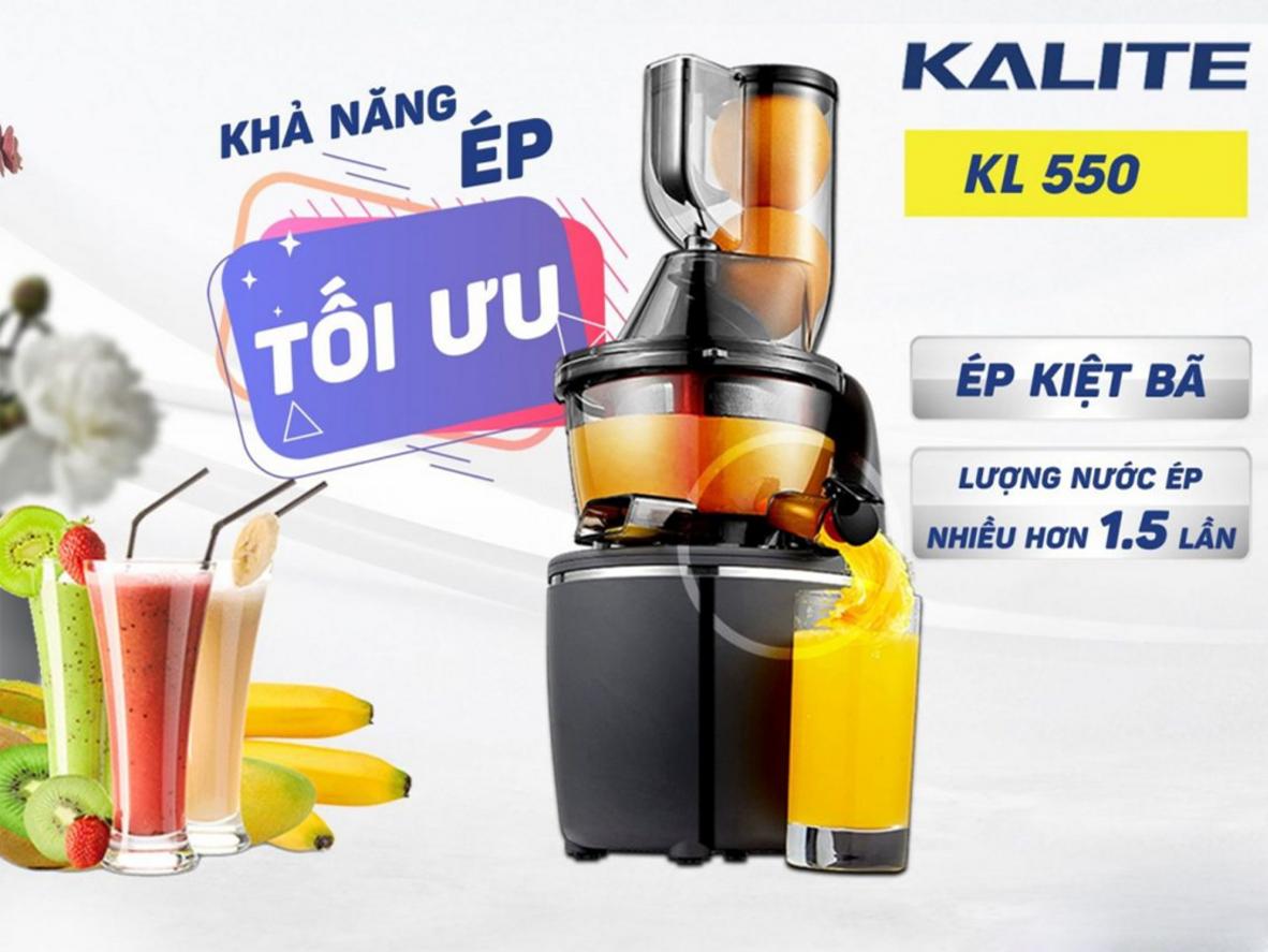 Công nghệ ép chậm J.M.C.S hỗ trợ giữ dưỡng chất tốt hơn.