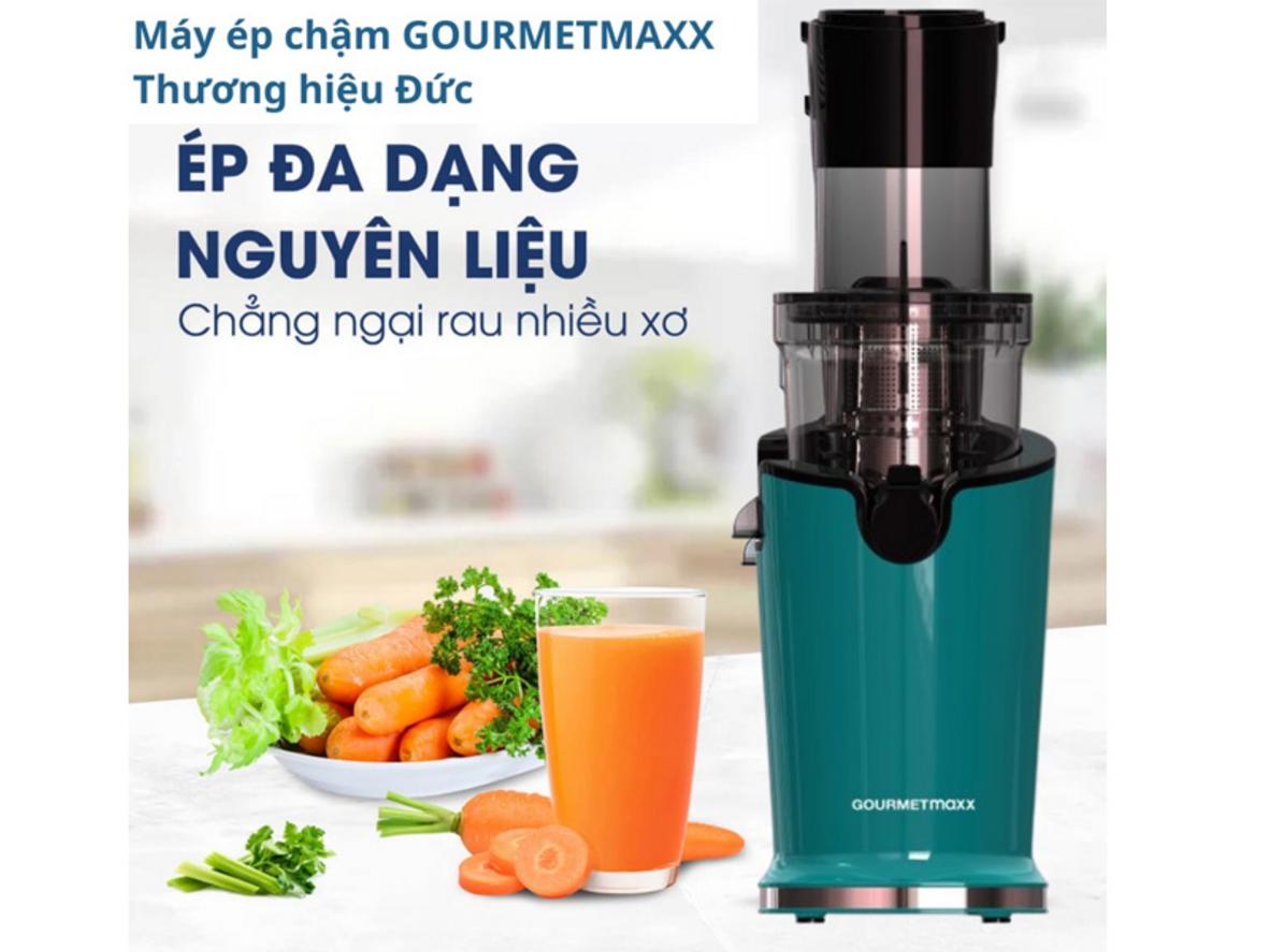 Công nghệ ép chậm trục vít của Gourmetmaxx GMJ-01