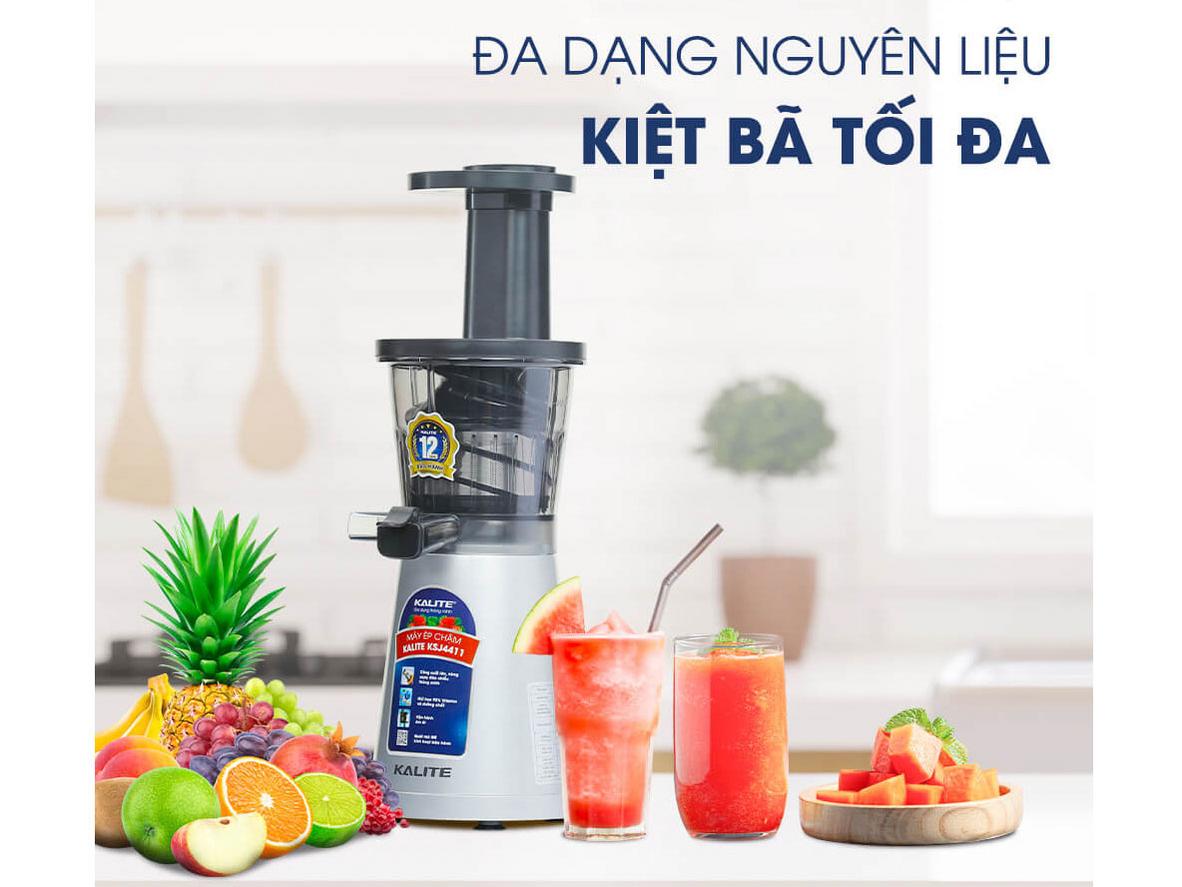 Công nghệ ép kiệt bã 98% của Kalite KSJ4411