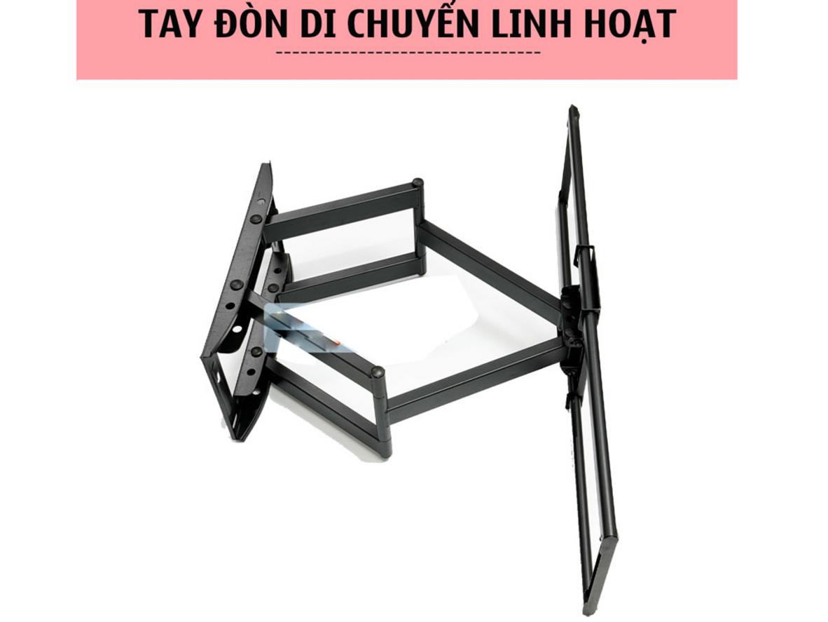 ErgoTek E69 hỗ trợ TV 55-110 inch, tải 120kg và chuẩn VESA rất rộng.