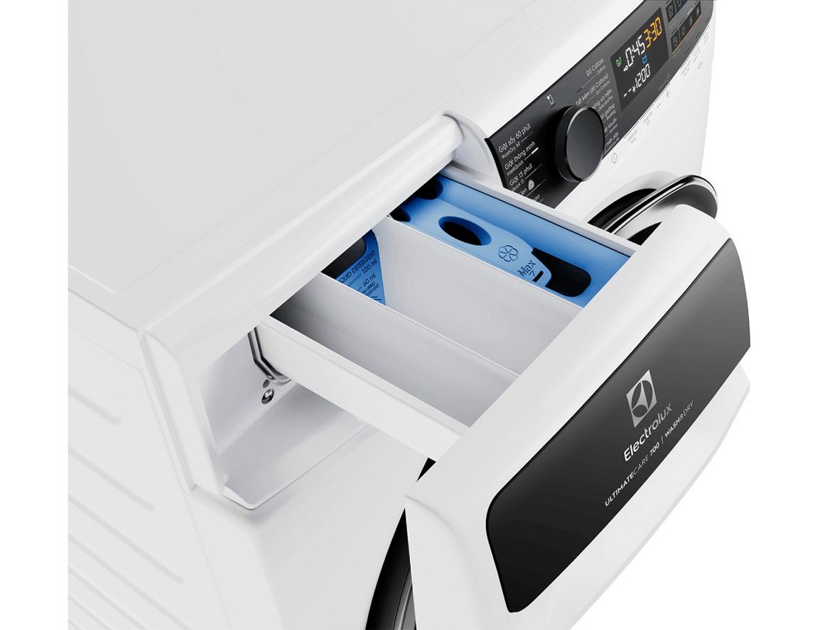 AI SensorWash tối ưu chu trình theo độ bẩn thực tế để giặt sạch hiệu quả hơn.