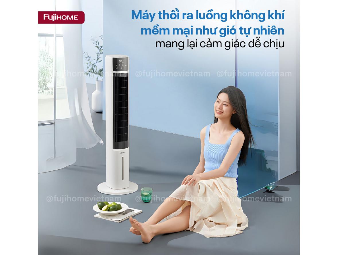 Công suất 65W giúp quạt vận hành ổn định và tiết kiệm điện.