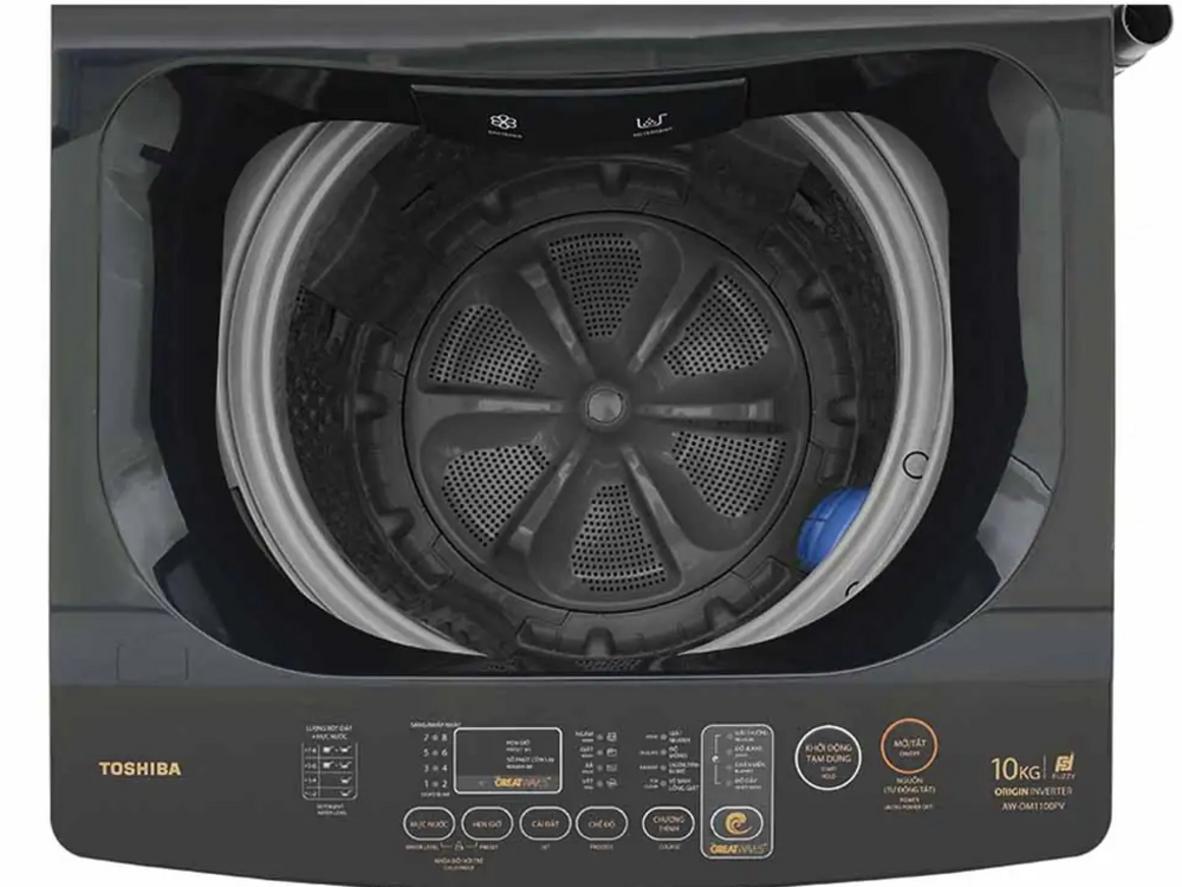 Fuzzy Logic giúp máy tự cân chỉnh theo lượng đồ giặt thực tế.