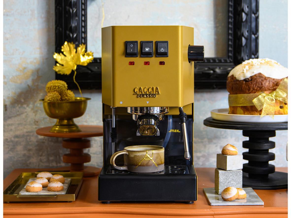 Portafilter 58mm giúp máy dễ thao tác và dễ nâng cấp phụ kiện.