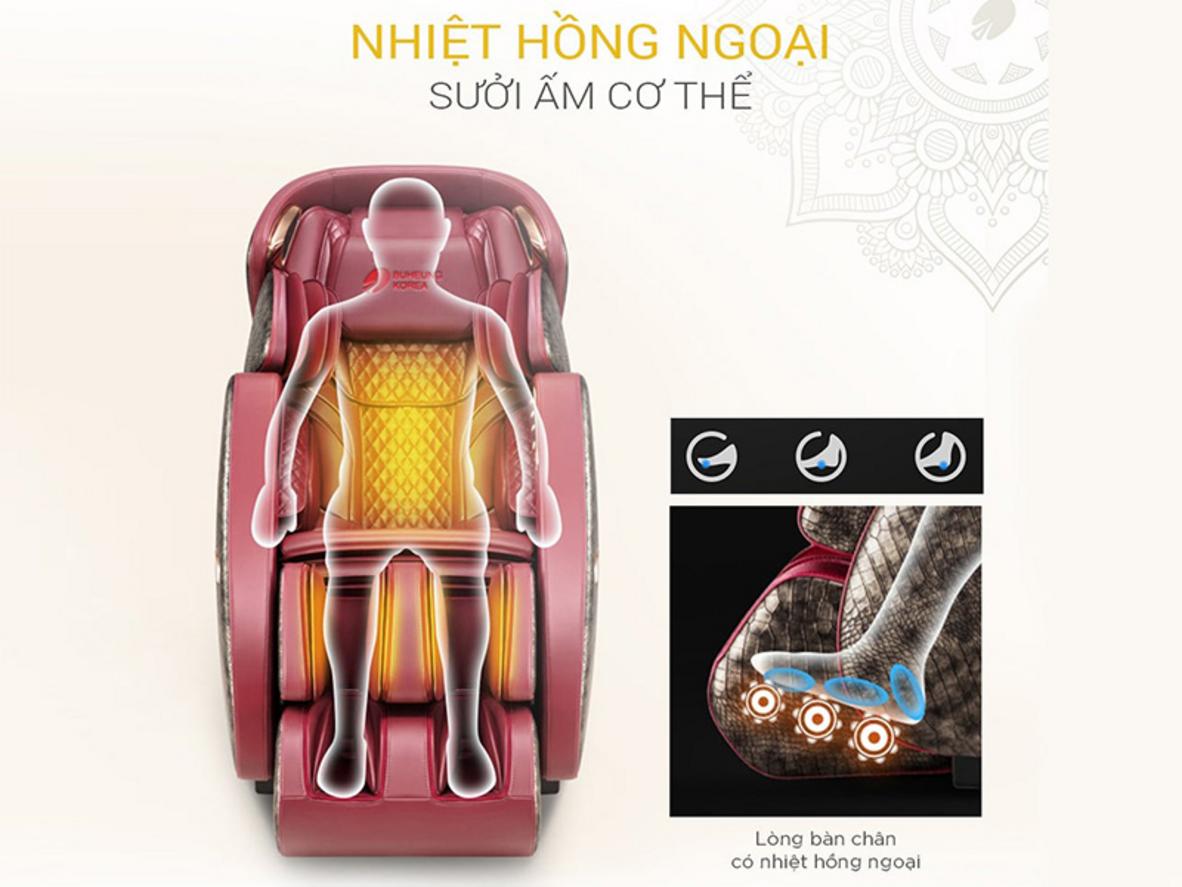 Tổng quan Ghế massage Buheung 5D Master Yoga MK-9200