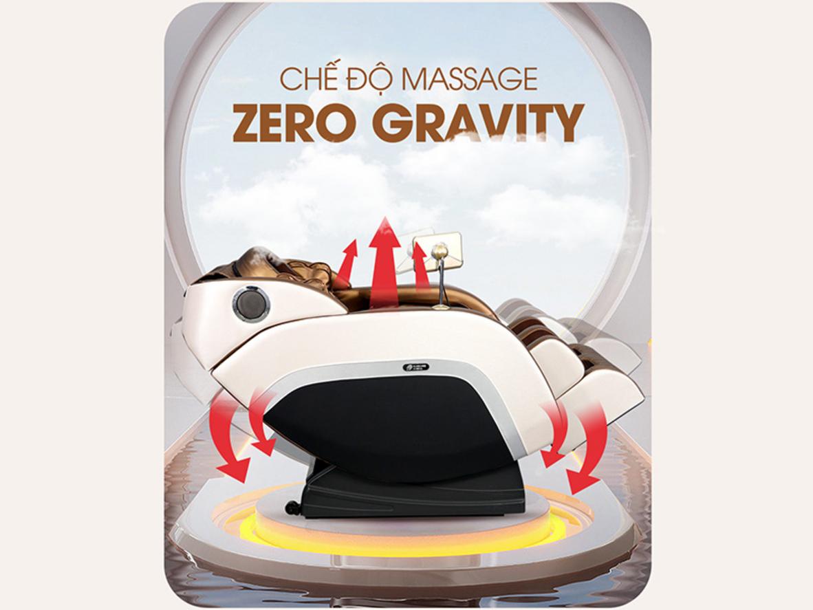 Massage không trọng lực trên Ghế massage Buheung MK-5250