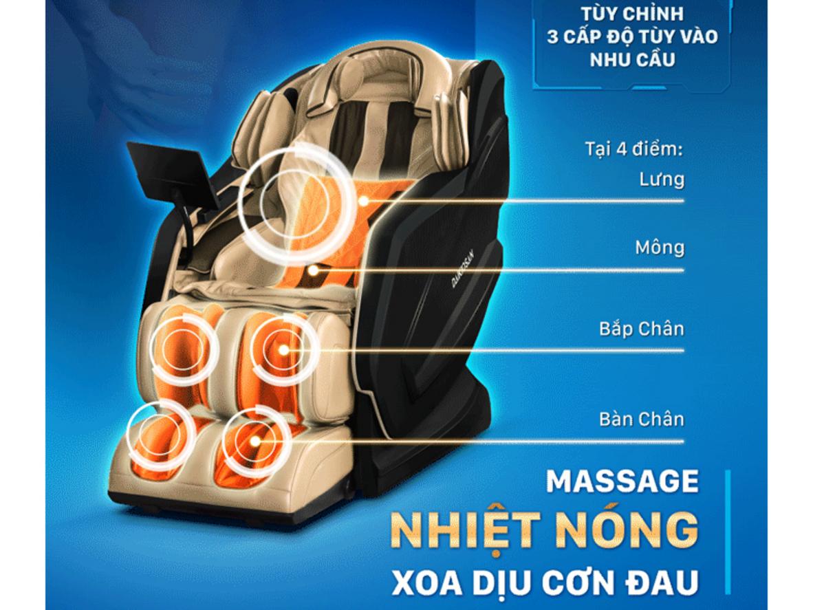 Tổng quan Ghế massage Daikiosan DKGM-30004