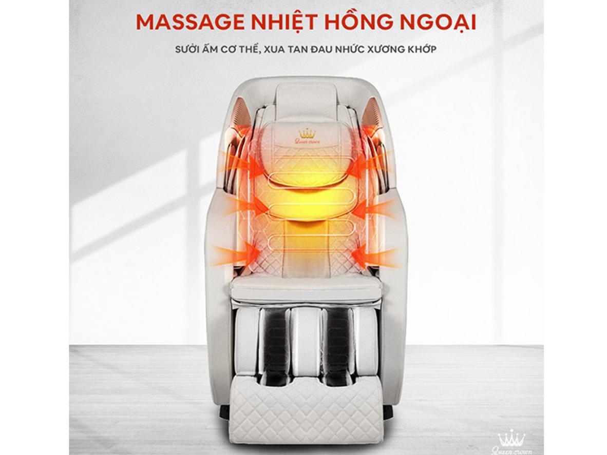 Tổng quan Ghế massage Queen Crown Fantasy M8