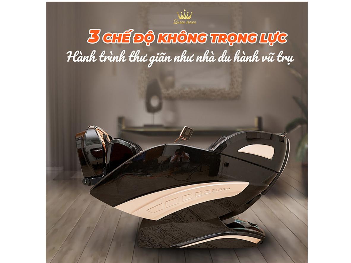 Tổng quan Ghế massage Queen Crown QC 488 Sport