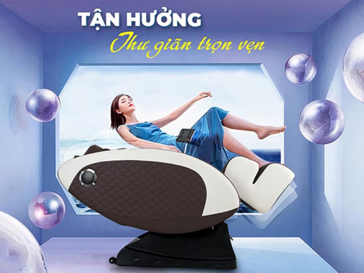 Tổng quan Ghế massage Queen Crown QC MD1